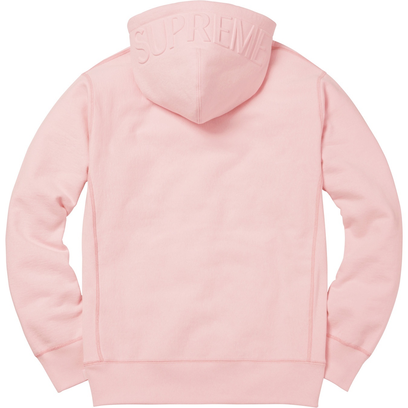 Embossed Logo Hooded Sweatshirt view 4